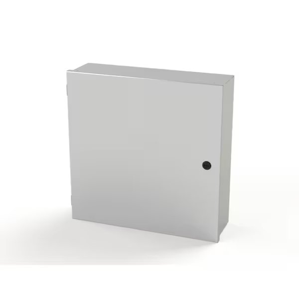 Carbon Steel Enclosure, 20 in H, 20 in W, 6 in D, NEMA 1, Saginaw Control & Engineering, Mfr#: SCE-20N2006LP